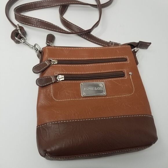 Stone&Co. FAUX LEATHER CROSSBODY BAG - Picture 2 of 12